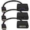 Add-On Addon Displayport Male To Vga/Hdmi/Dvi Male Black Adapter DP2VGA-HDMI-DVI-B - alternate 1